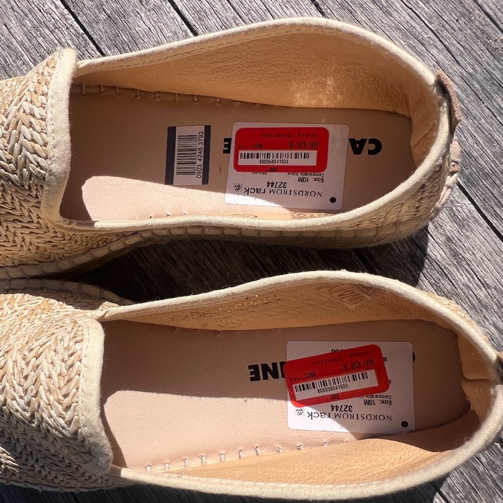 NWT La Canadienne Clay Rattan Platform Loafer - Size 8.5 - Picture 13 of 16